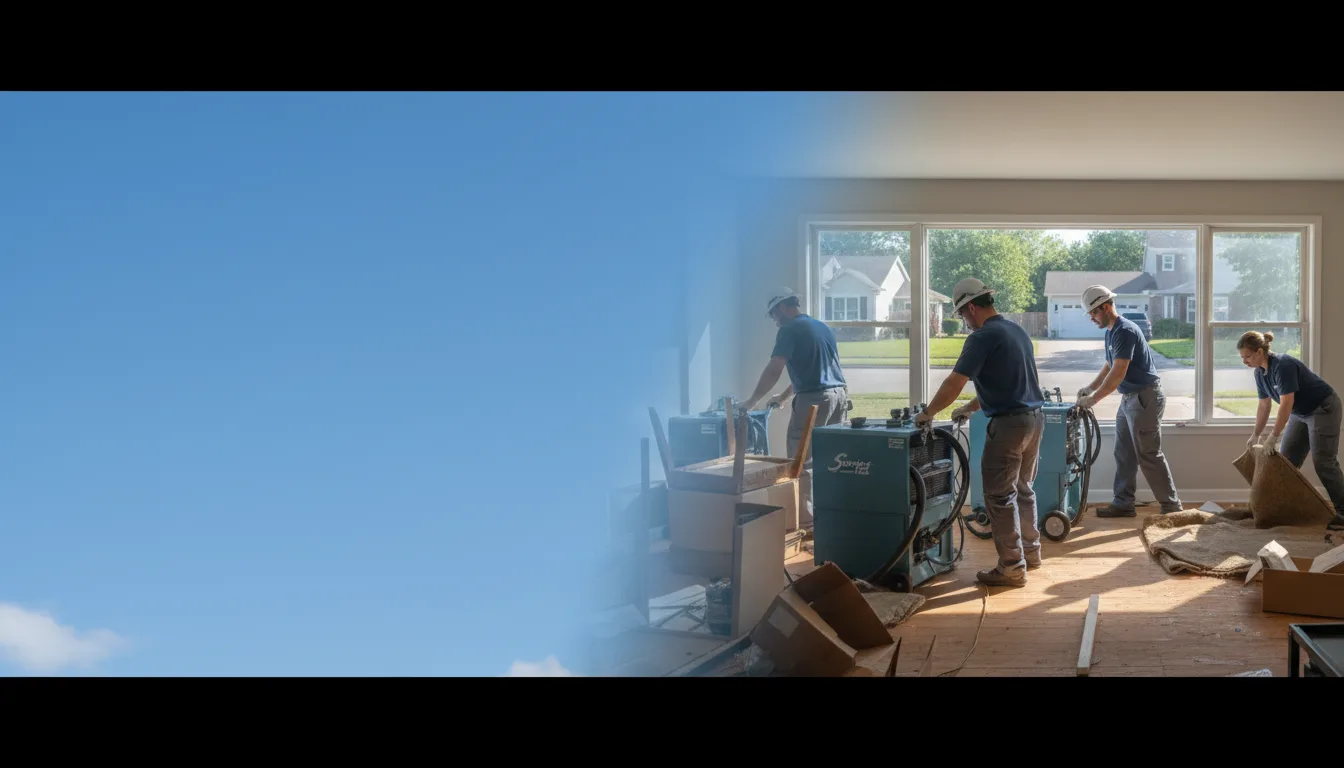 Flood Restoration in Olsburg, KS near me